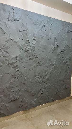 3D панель из гипса Скала