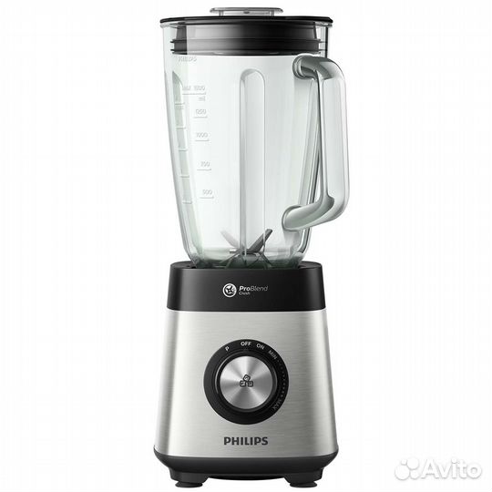 Стационарный блендер Philips HR3573/90, серый мета