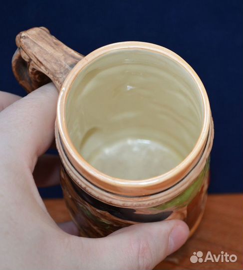 Пивная кружка. япония. высота 12 см