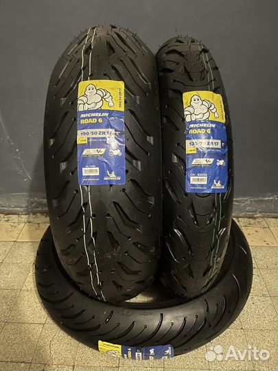 Комплект Michelin Pilot Road 6 190 50 17+120 70 17