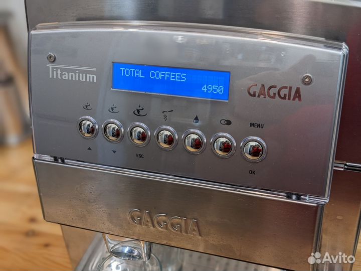 Кофемашина Gaggia titanium (видео)