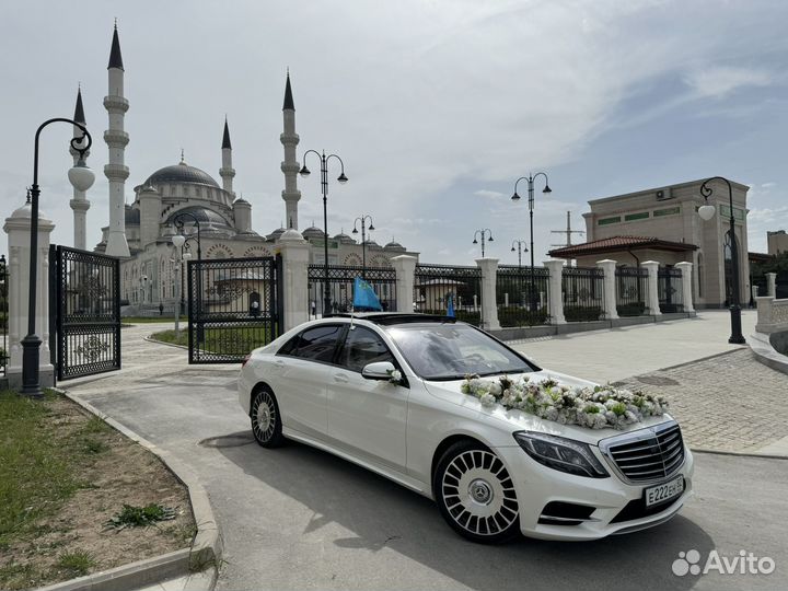 Аренда авто с водителем mercedes 222