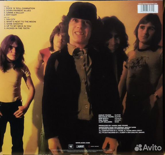 Виниловая пластинка AC/DC - Powerage (Limited 50th