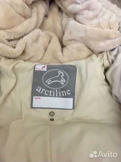 Зимний комбинезон для девочки 68