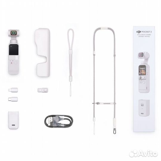 DJI pocket 2 Combo (Sunset White)