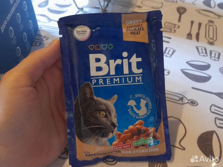 Корм для кошек Brit