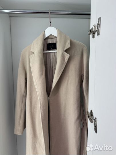 Пальто elis 95% шерстьь