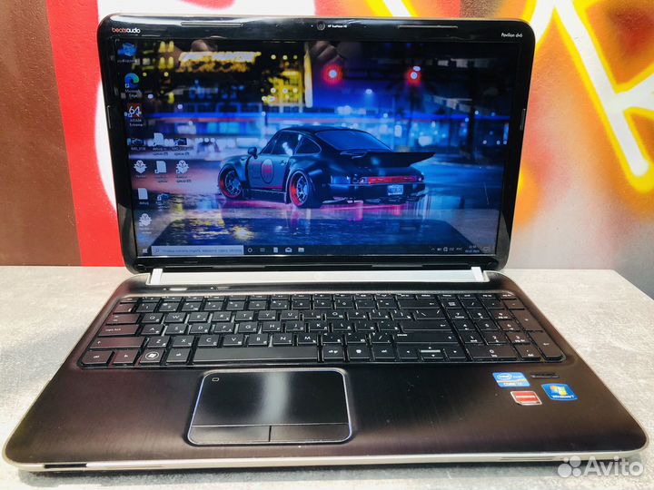 Hp pavilion dv6/ core i7/ 6490M/ ram 4gb/ ssd