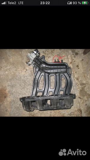 Впускной коллектор ваз 16кл