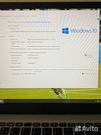 Ноутбук acer aspire 3