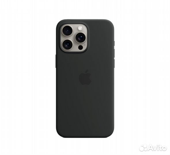 Чехол на iPhone 15 pro max черный