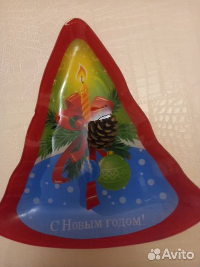 Тарелки новогодние