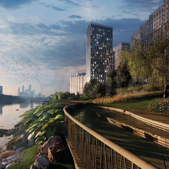 1-к. квартира, 43,7 м², 17/18 эт.