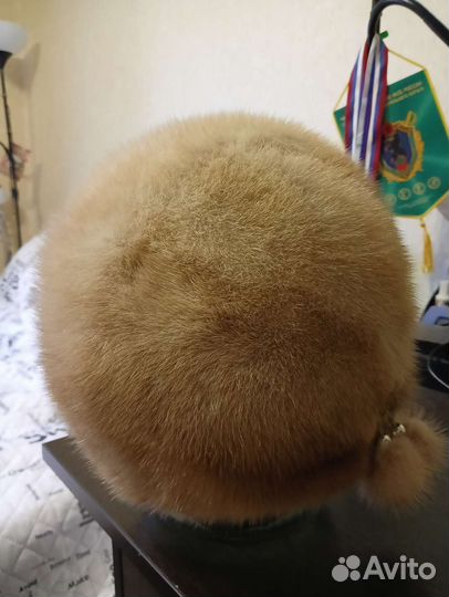 Шапка норковая женская