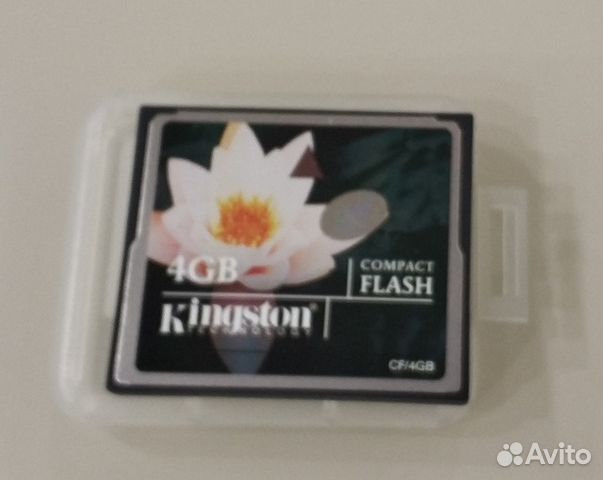 Карта памяти Compact Flash 4gb Kingston