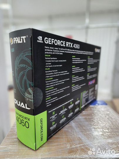 Видеокарта Geforce rtx 4060 новая