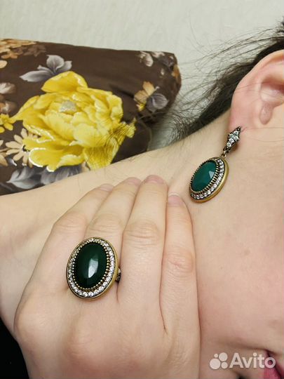 Серебряный комплект