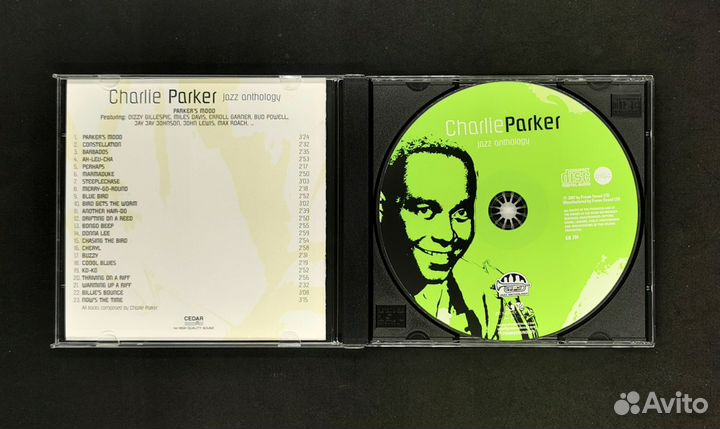 Cd диск Антология Джаза Jazz Charlie Parker