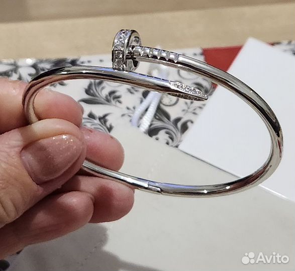 Браслет cartier гвоздь новый