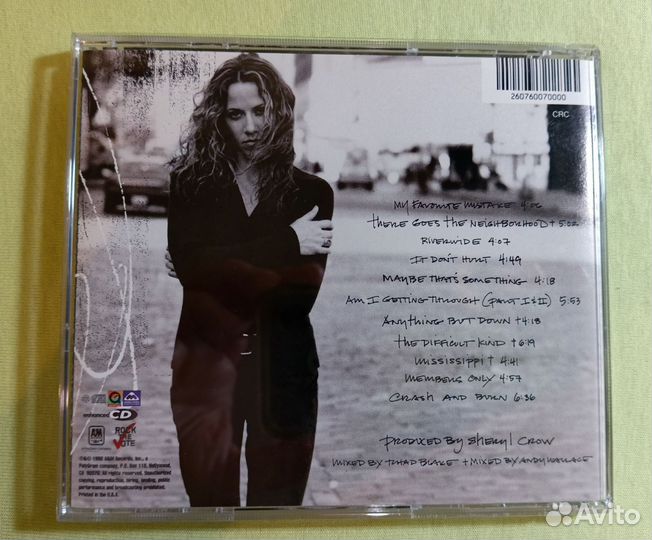 Sheryl Crow The Globe Sessions CD 1998 USA