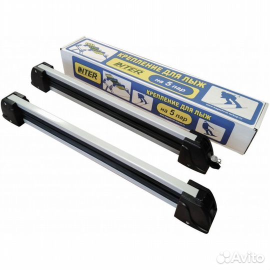 Крепления для лыж и сноубордов Inter Ski 5 Silver