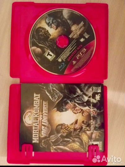 Игровой диск для ps3 MK vs DC universe