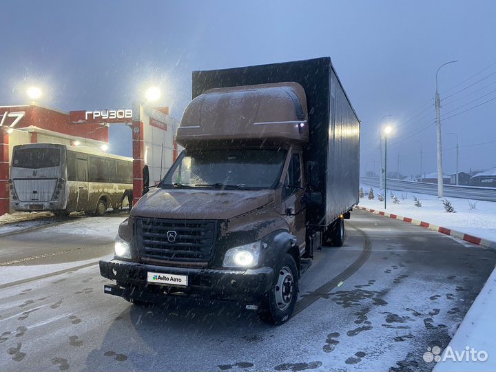 Тентованный грузовик 46 м³ ГАЗ ГАЗон Next 3010 GD, 2018