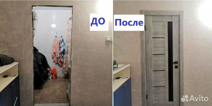 Установка входных и межкомнатных дверей