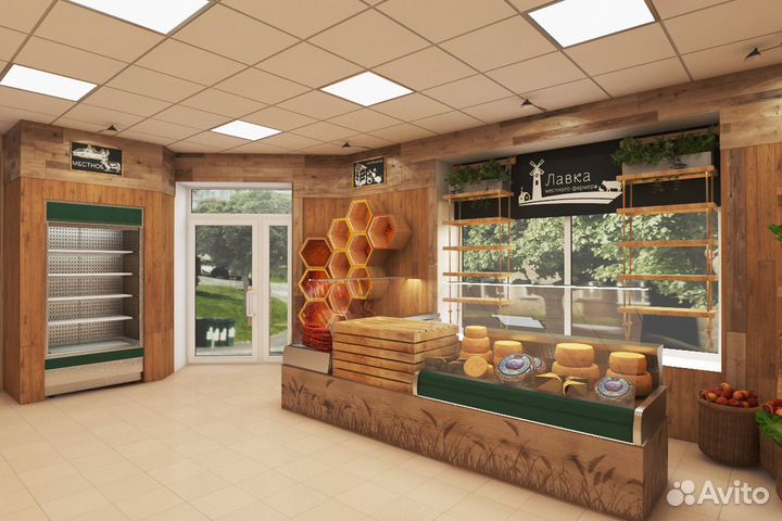 Готовый арендный бизнес – Магазин продуктов