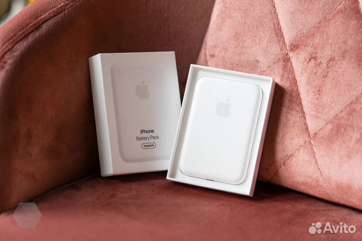 Беспроводная зарядка iPhone магнитная powerbank