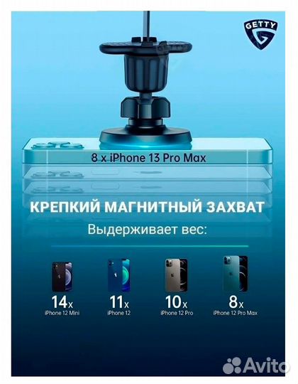 Магнитный держатель magsafe для телефона