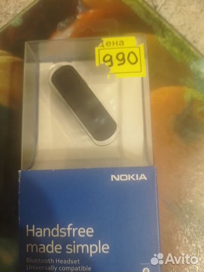 Bluetooth гарнитура nokia