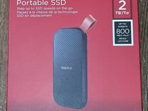 Переносной жёсткий диск SanDisk portable SSD 2tb