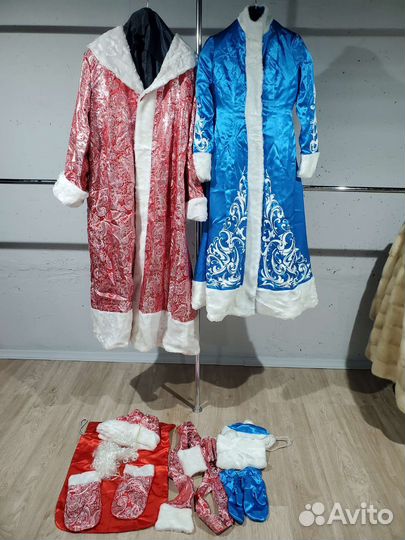 Костюм деда мороза и снегурочки