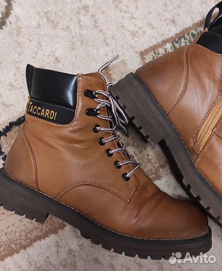 Ботинки,кожа,р.39