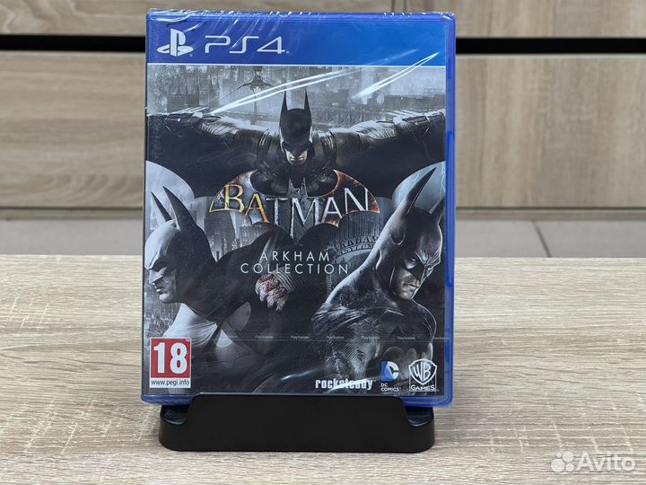 Диск Batman Arkham Collection PS4