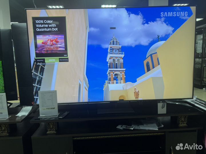 Телевизор Samsung QE65Q70dauxru 65 (165см)