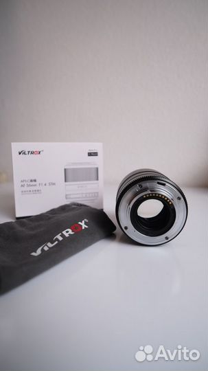 Объектив Viltrox 56mm f/1.4 fujifilm x-mount