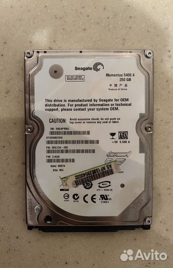 SSD диск 250gb Seagate