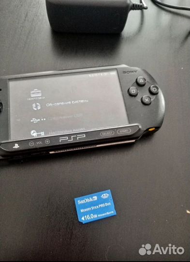 Sony PSP-E1008 black 16 Gb