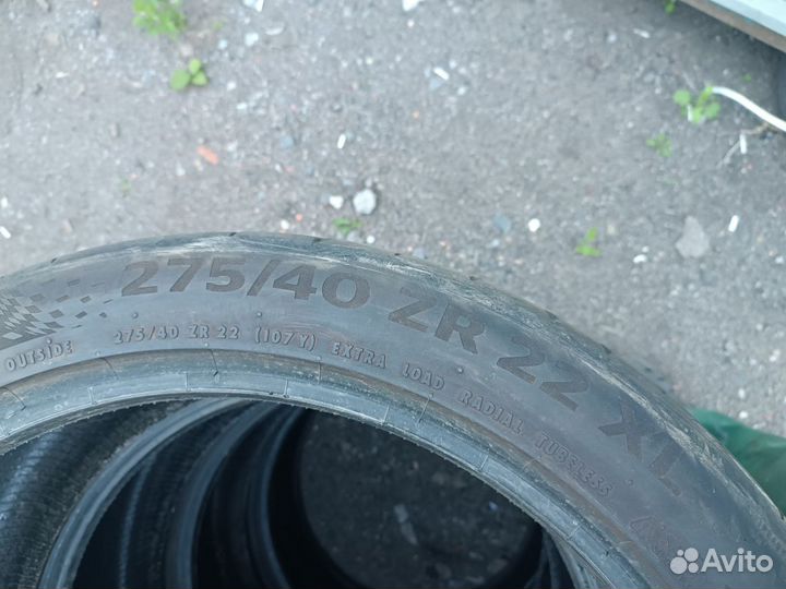 Continental SportContact 7 275/40 R22