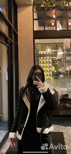 Дубленка женская 42