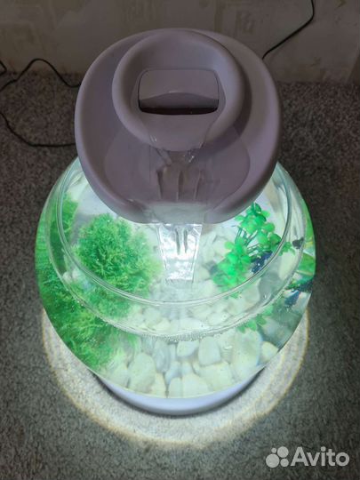 Аквариум tetra cascade globe 6.8 литров