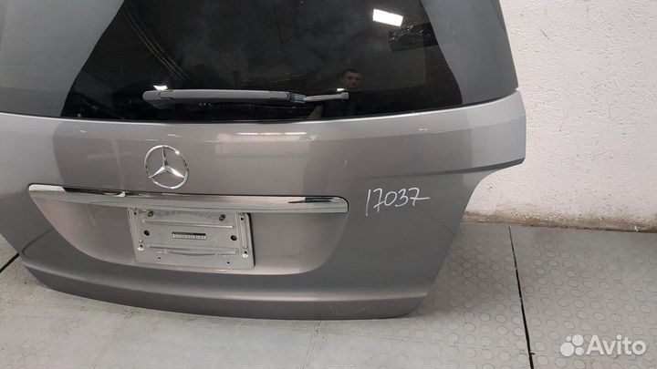 Подсветка номера Mercedes ML W164, 2011