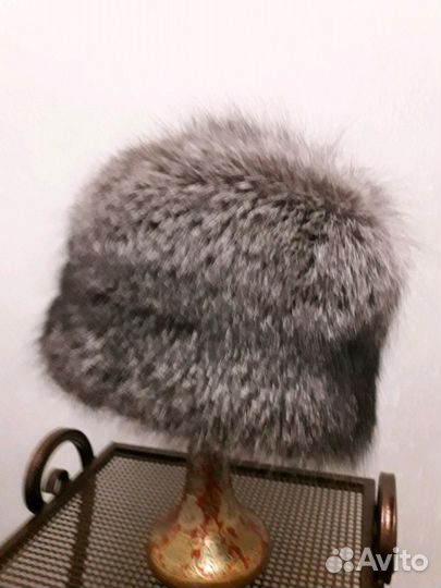 Шапка чернобурка женская