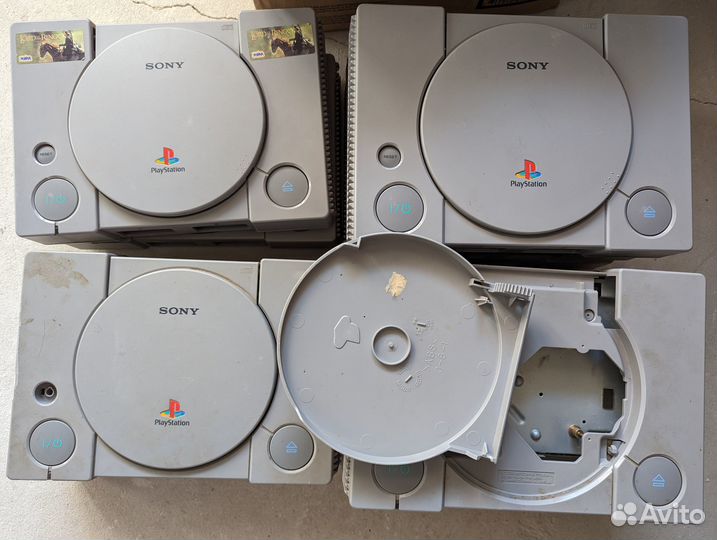 Sony PlayStation 1 (one) - корпуса