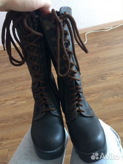 Сапоги зимние 36 размер новые натуралка