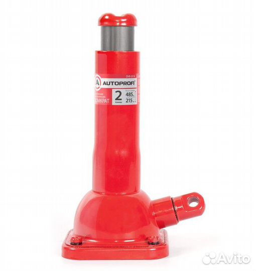 Домкрат бутылочный Autoprofi DVB-20 Hi 2 т 215-485