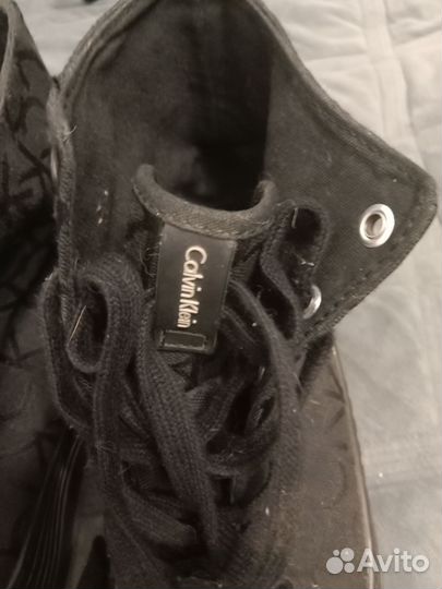 Высокие кеды Calvin Klein