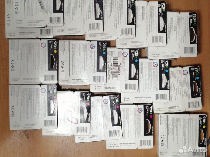 Картриджи hp 920xl комплект